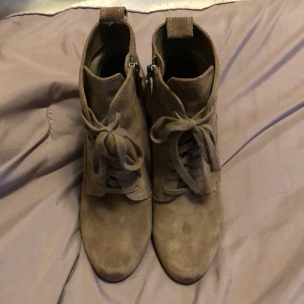 Dolce Vita suede wedge boots